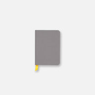 Pocket size charcoal gray Confidant Hardcover Notebook.