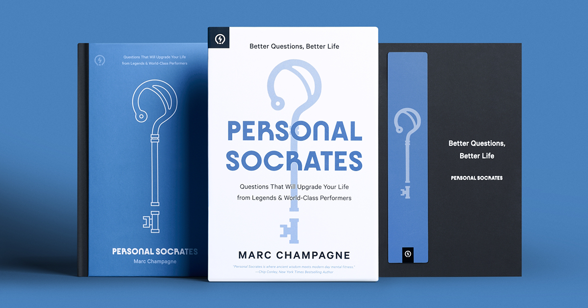 Personal Socrates by Marc Champagne. Questions That Will Upgrade Your Life from Legends and World-Class Performers.