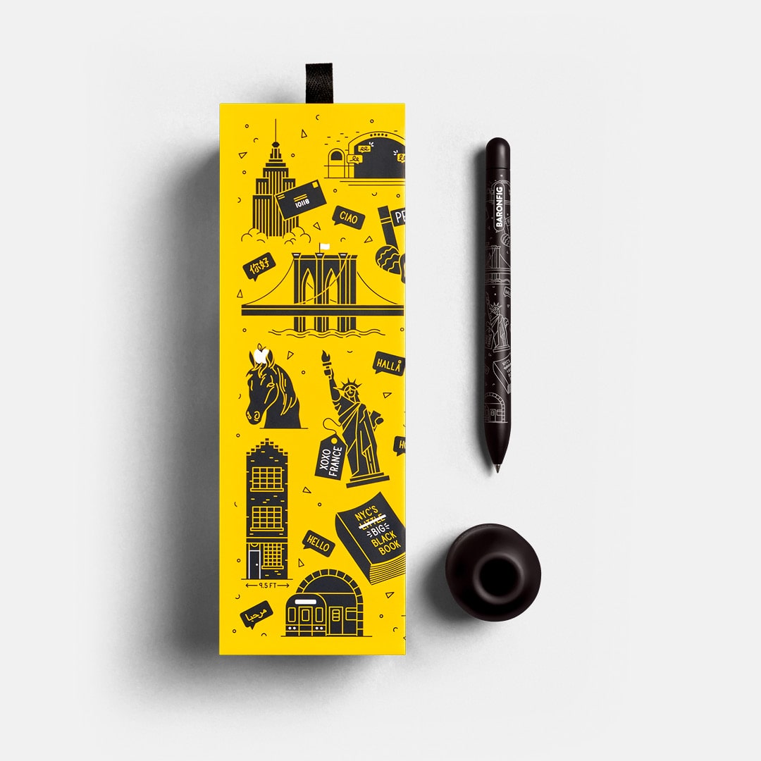 New York City Squire Pen & Stand