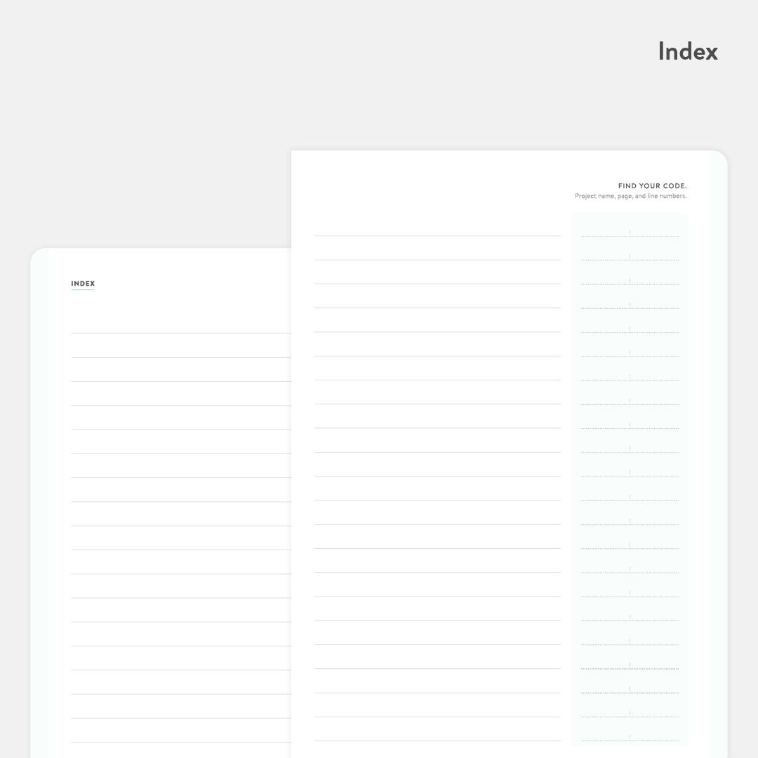 Empty Index.pdf Blank Index Page For Project