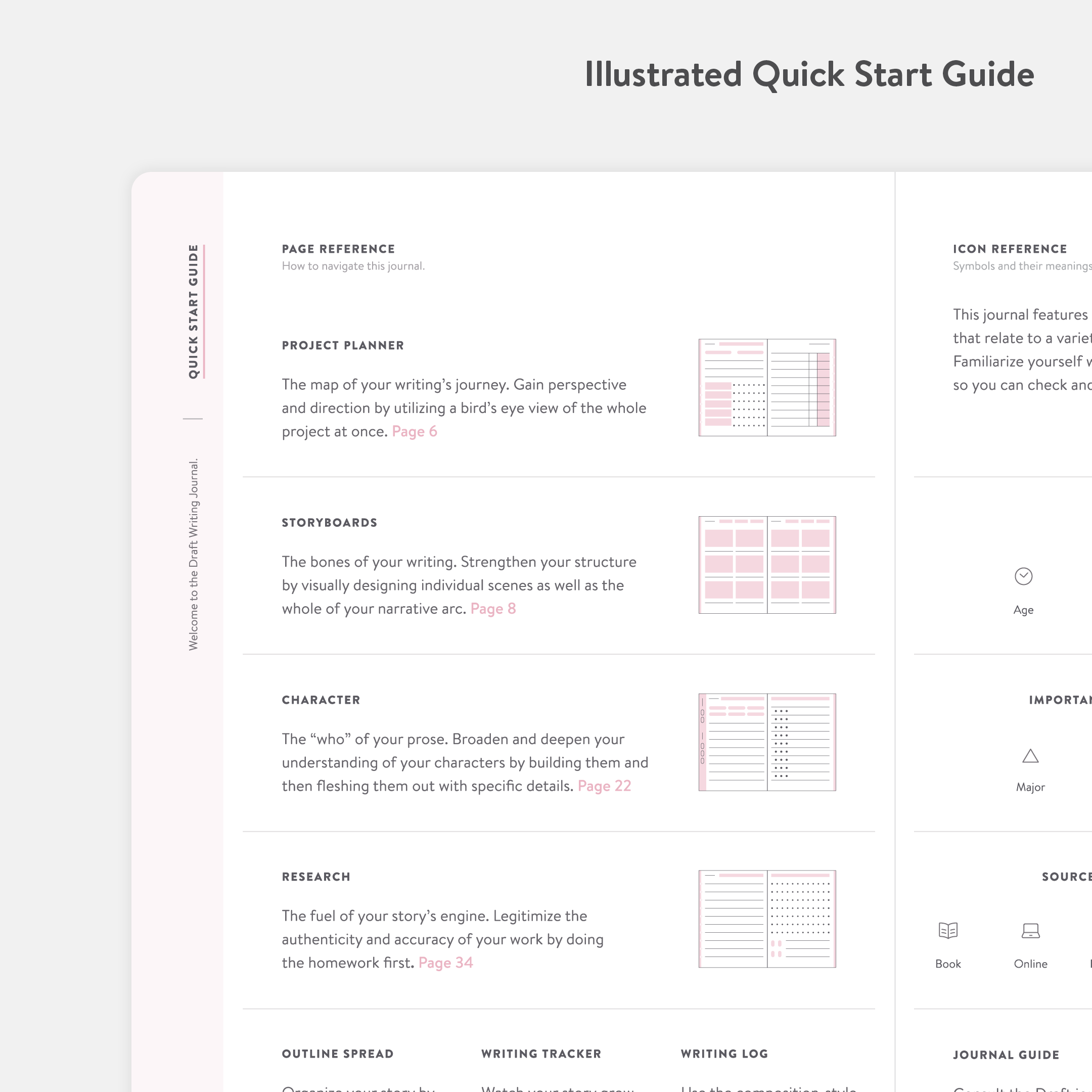 Draft Writing Journal · Baronfig