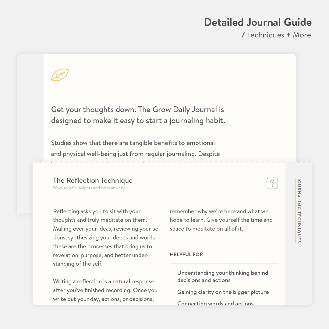 Grow Daily Journal