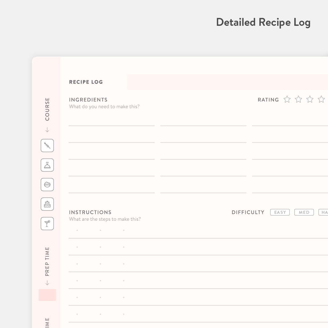 Savor Recipe Journal · Baronfig