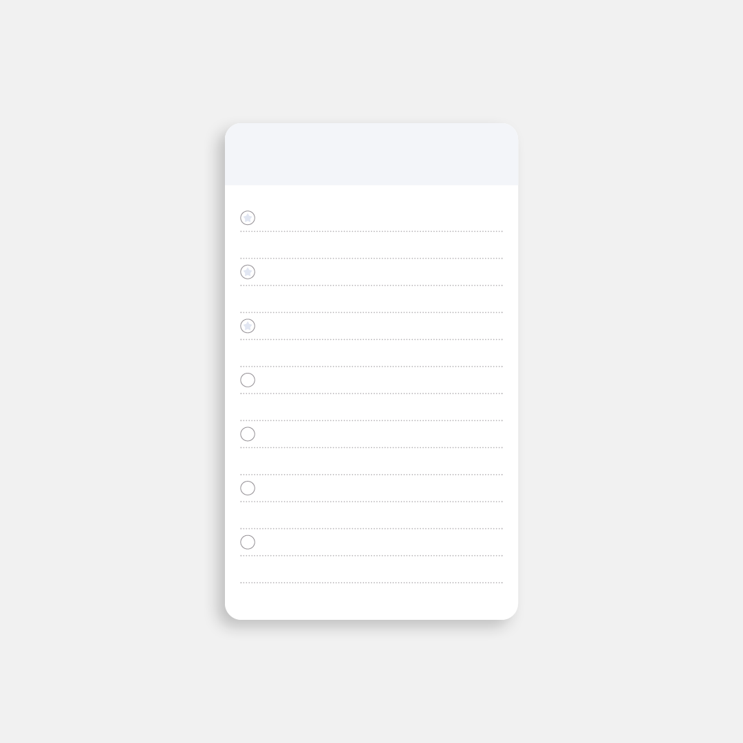 Strategist Index Cards