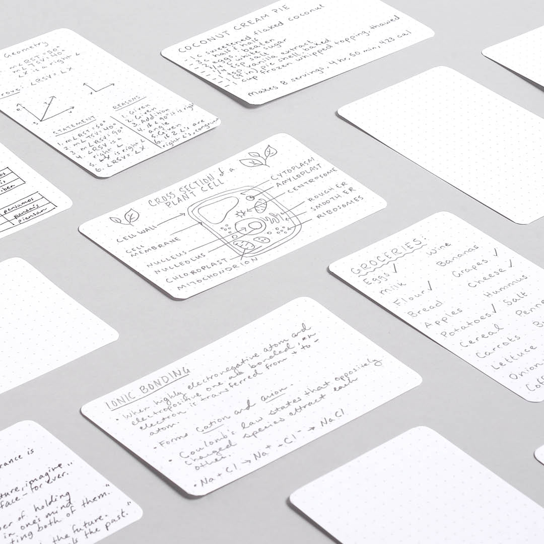 Strategist Index Cards