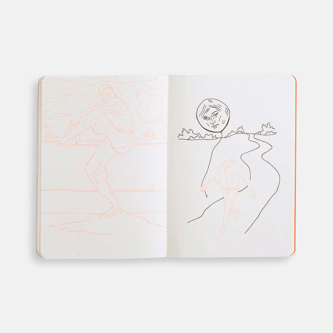 Trace Softcover Notebook