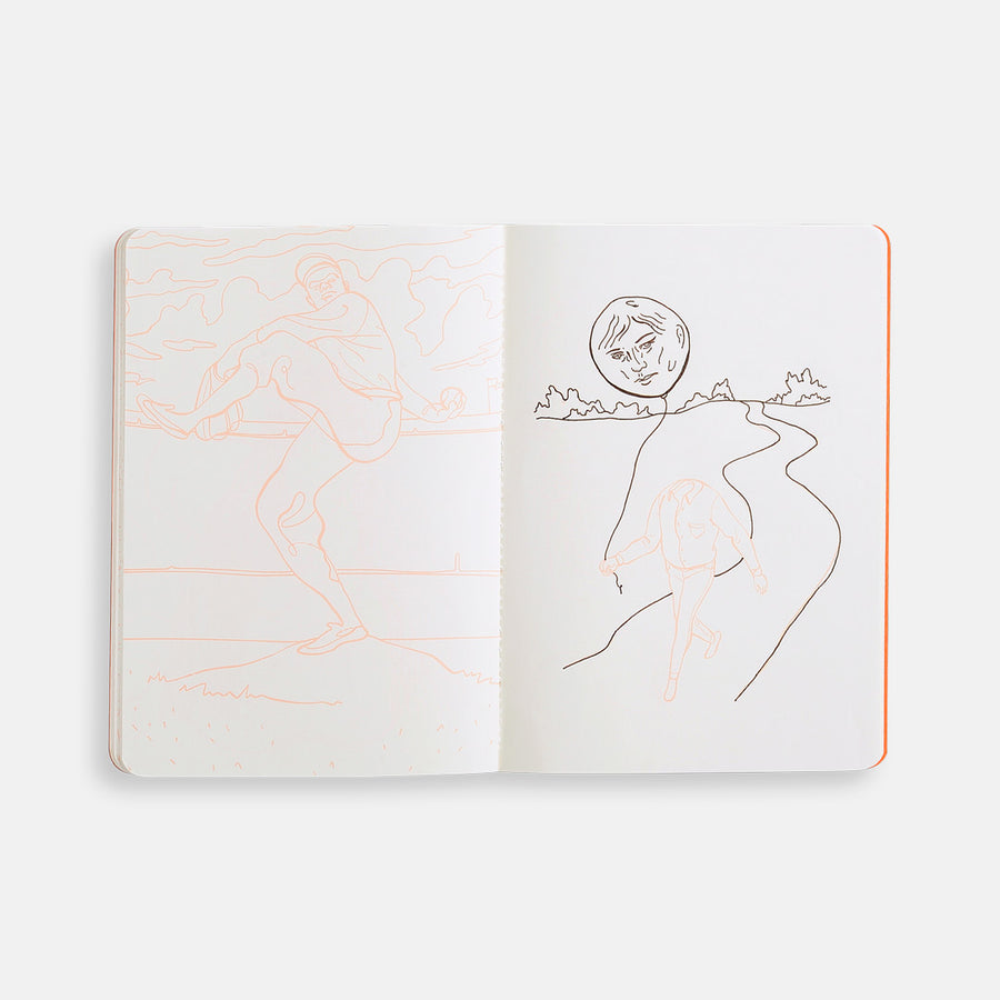 Trace Softcover Notebook